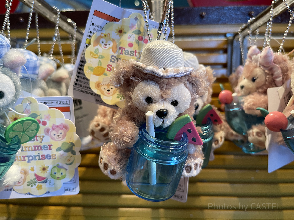 ダッフィーぬいぐるみストラップ（テイスティ・サマー・サプライズ