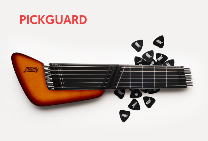 Jammy｜ポータブルデジタルギター「ジャミー」 - ガジェットの購入なら