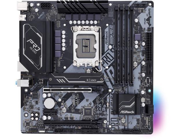 NeweggBusiness - ASRock B660M PRO RS LGA 1700 Intel B660 SATA 6Gb