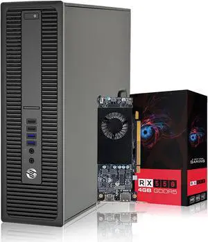 Refurbished: HP ProDesk 600 G2 Small Form Factor Gaming Desktop PC