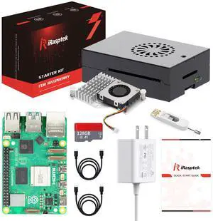 MarsKit Raspberry Pi 4 Model B Starter Kit-128GB Edition/Raspberry