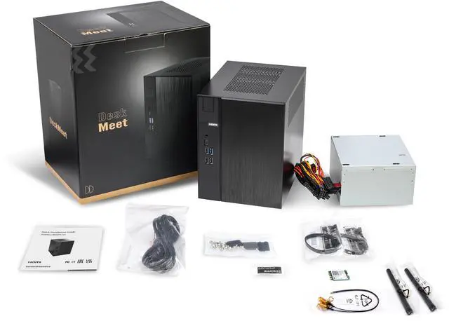 ASRock DESKMEET B660 Mini PC Barebone System support Intel 14th