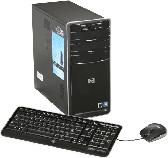 HP Desktop PC Pavilion P6520F AMD Athlon II X4 635 6GB DDR3 1TB