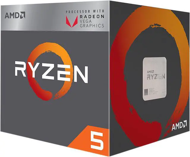 AMD RYZEN 5 2400G Quad-Core 3.6 GHz (Boost) Desktop Processor