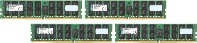 Kingston 64GB (4 x 16GB) ECC Registered DDR4 2133 (PC4 17000