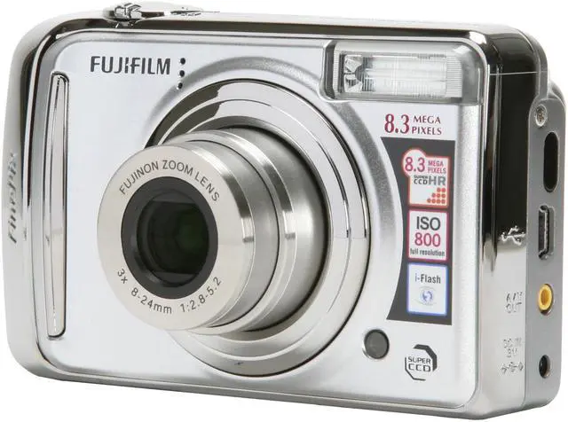 FUJIFILM FinePix A800 Silver 8.3 MP Digital Camera - Newegg.ca