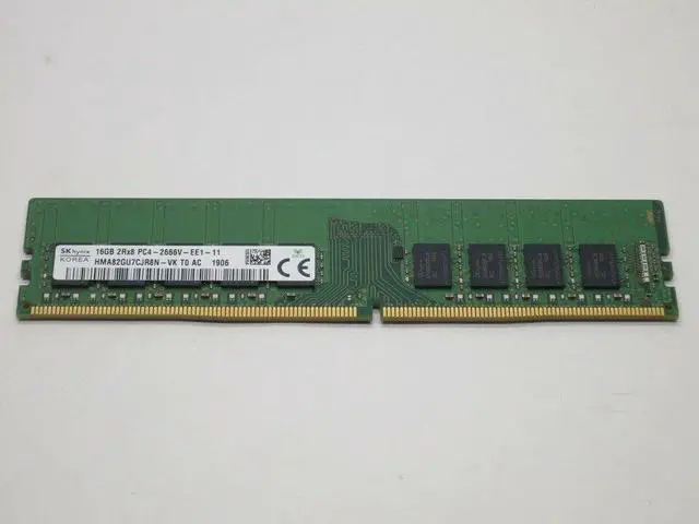 HMA82GU7CJR8N-VK - SK Hynix 1x 16GB DDR4-2666 ECC UDIMM PC4-21300V