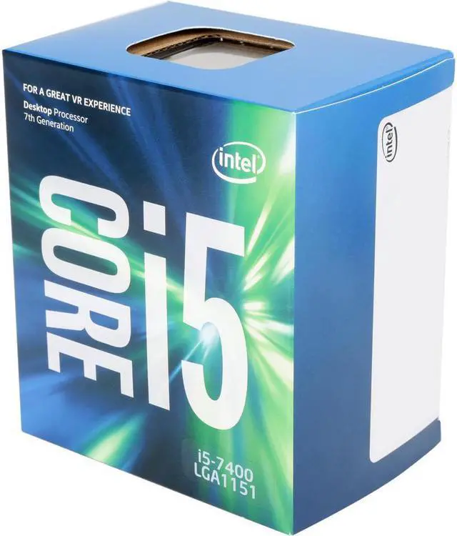 Intel Core i5-7400 Desktop Processor i5 7th Gen - Kaby Lake Quad
