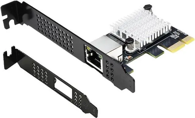 PCIe 4.0 X1 to RJ45 10G Ethernet Network Card RTL8127 Chip High