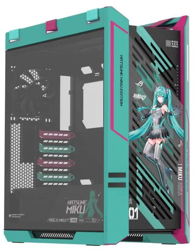 ASUS ROG Strix Helios GX601S HATSUNE MIKU Edition RGB Mid-Tower