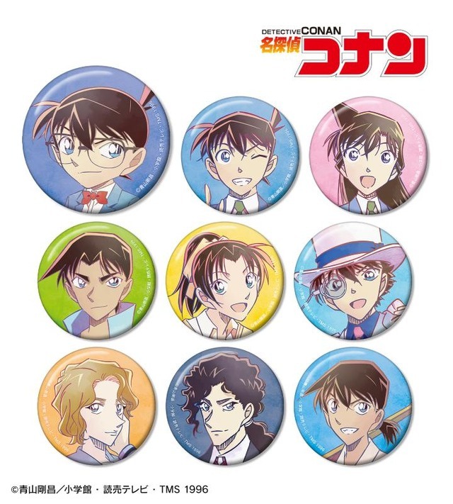 名探偵コナン」服部平次、怪盗キッドらを新たなタッチでデザイン