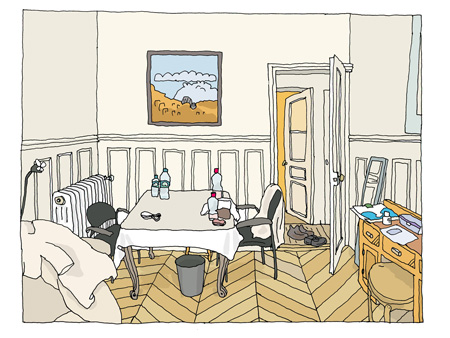 パリ 巴里 Paris | イラストレーター 茶畑和也のウェブサイト