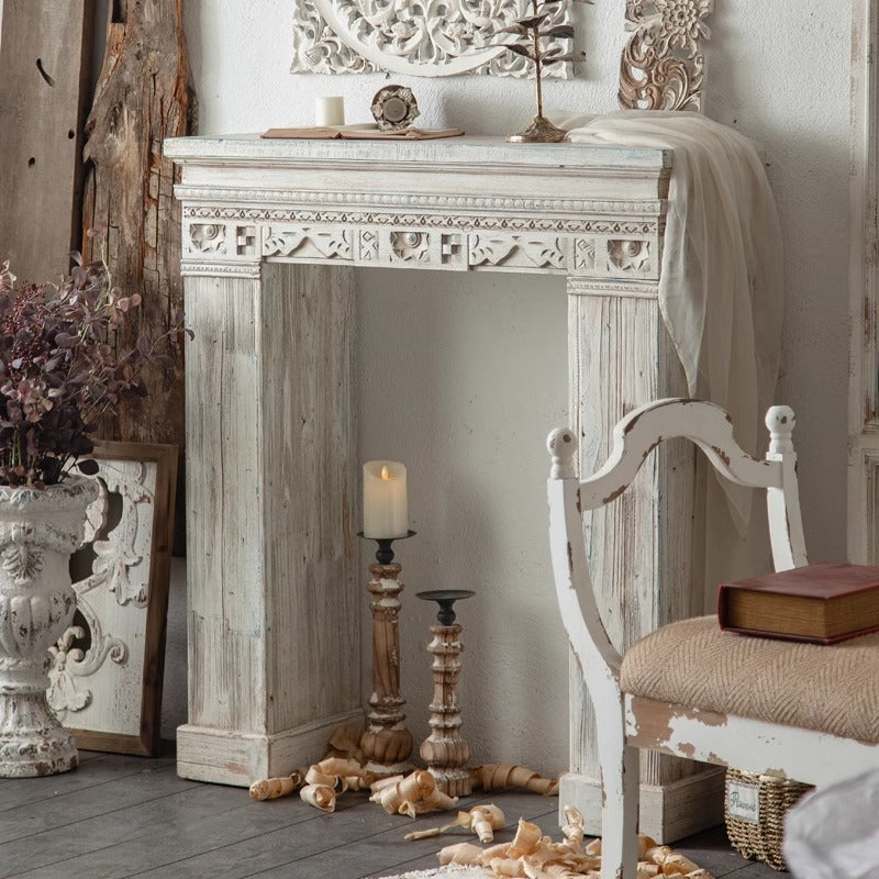 Chanté公式｜マントルピース エレガント アンティークホワイト