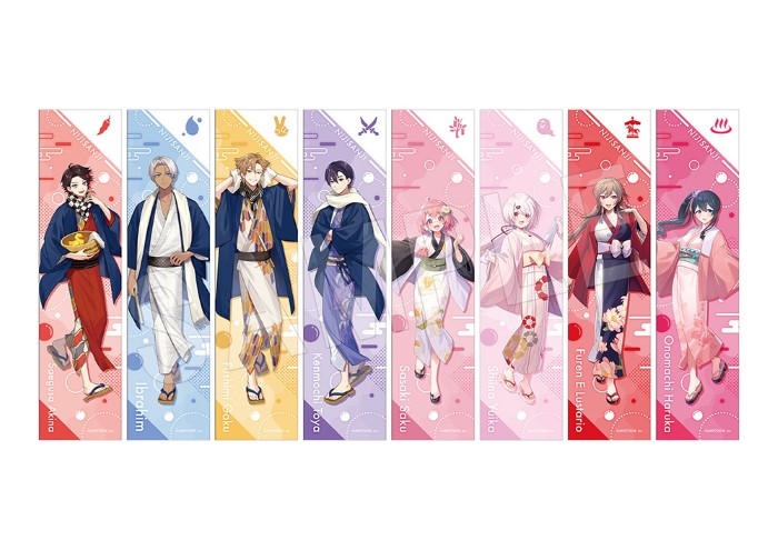 にじさんじ」×極楽湯・RAKU SPAコラボキャンペーン開催！”ととのう”8人