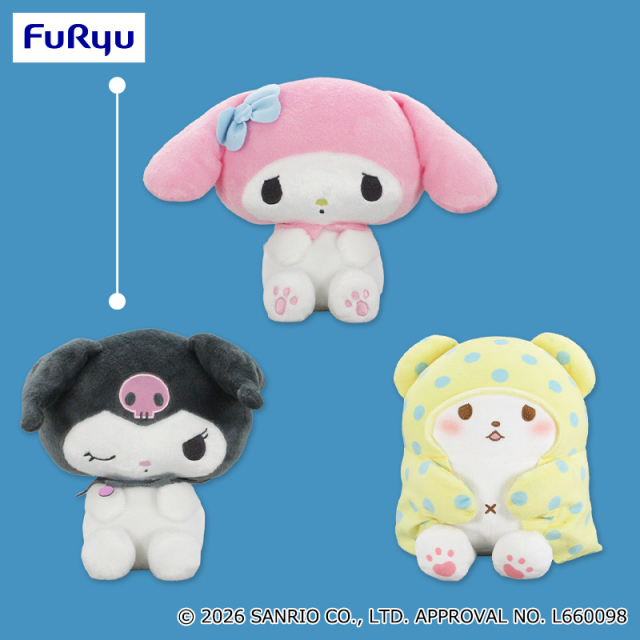 サンリオキャラクターズ しょんぼりっこBIGぬいぐるみ～マイメロディ