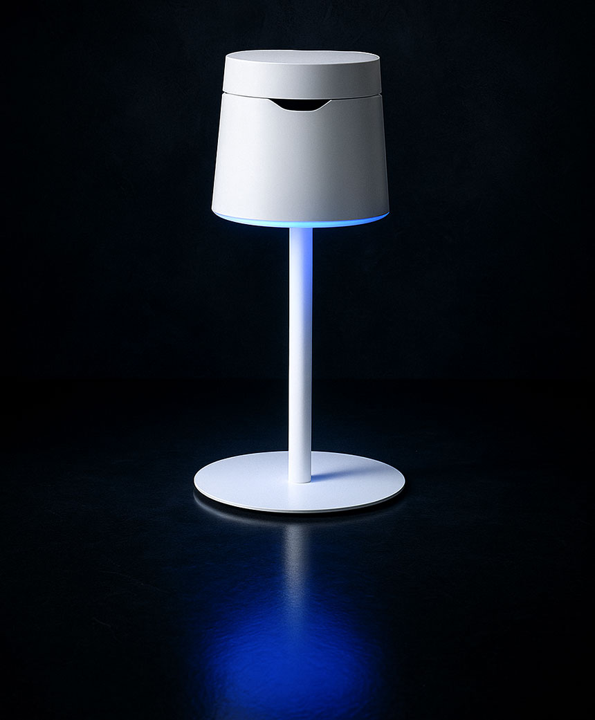 7色ライトで癒やす“見せる加湿器”『Lighting (J40LS)』登場