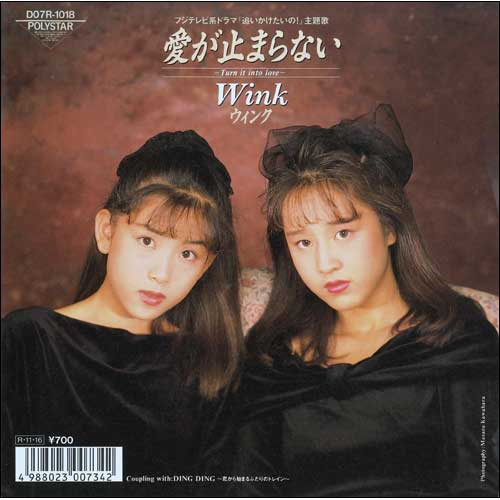 WINK アルバム スーパーベスト 淋しい熱帯魚 愛が止まらない 帯付き 愛