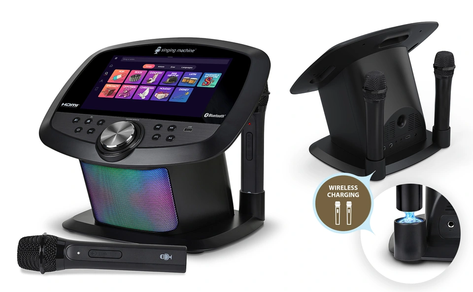 Singing Machine Ultimate Karaoke Party System W/Vocal Removal