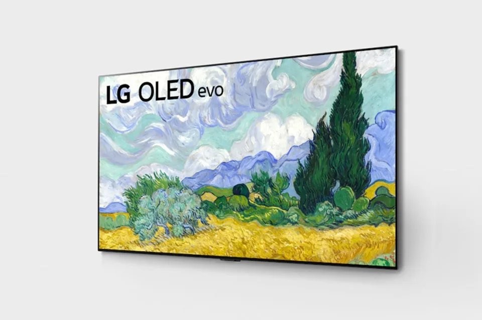 LG G1 55 inch Class with Gallery Design 4K Smart OLED evo TV w/AI