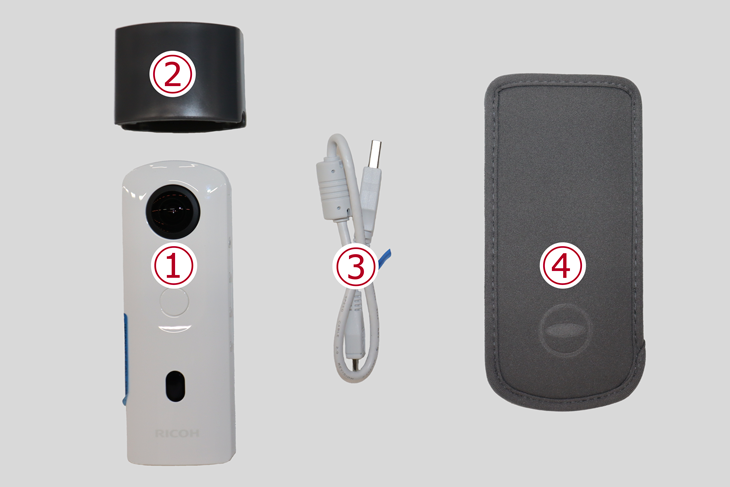 RICOH THETA SC2 360度カメラ｜ kikito[キキト] -ドコモの家電レンタル