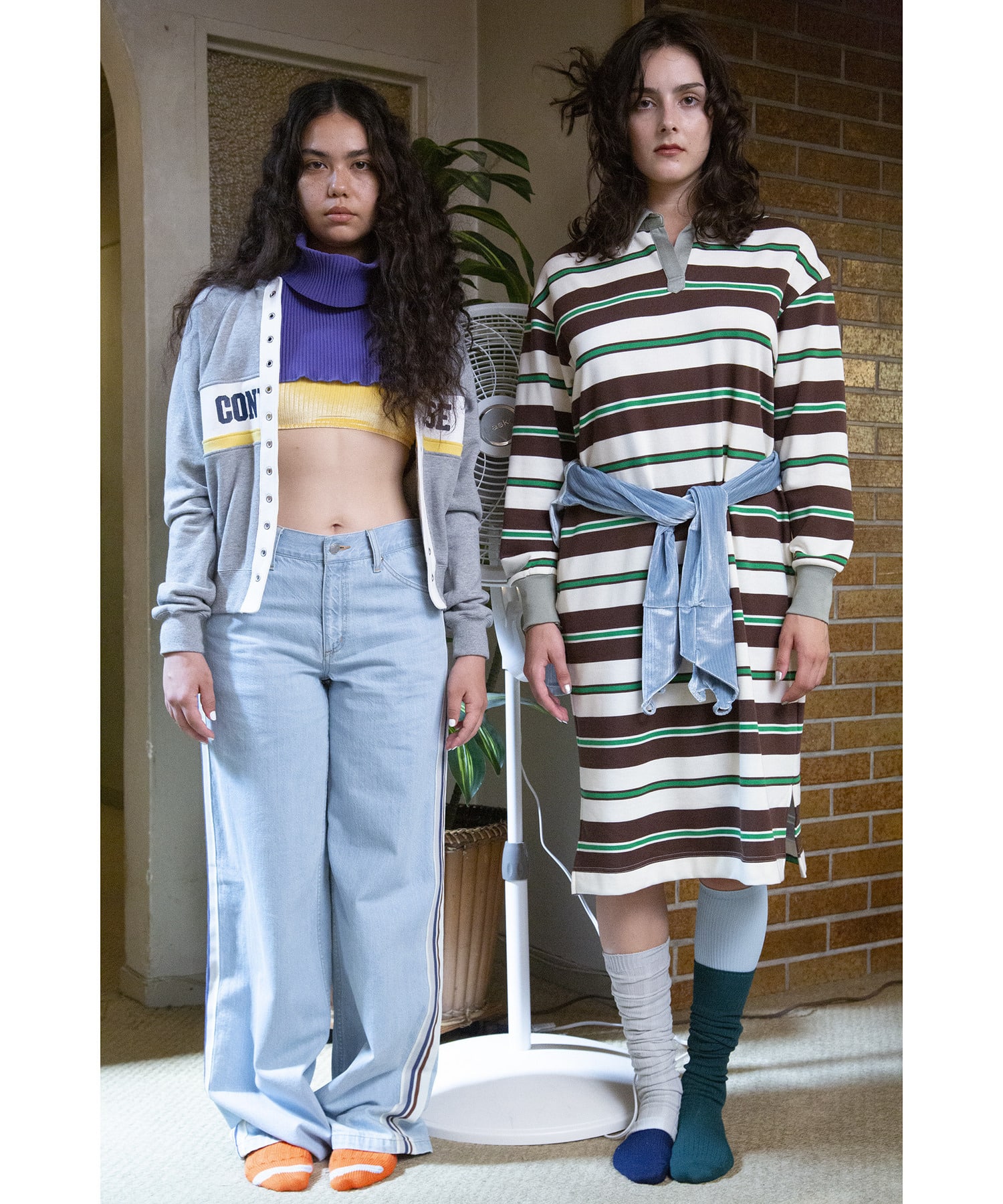 kotohayokozawa】LACE-UP LOGO PULLOVER｜CONVERSE TOKYO (コンバース