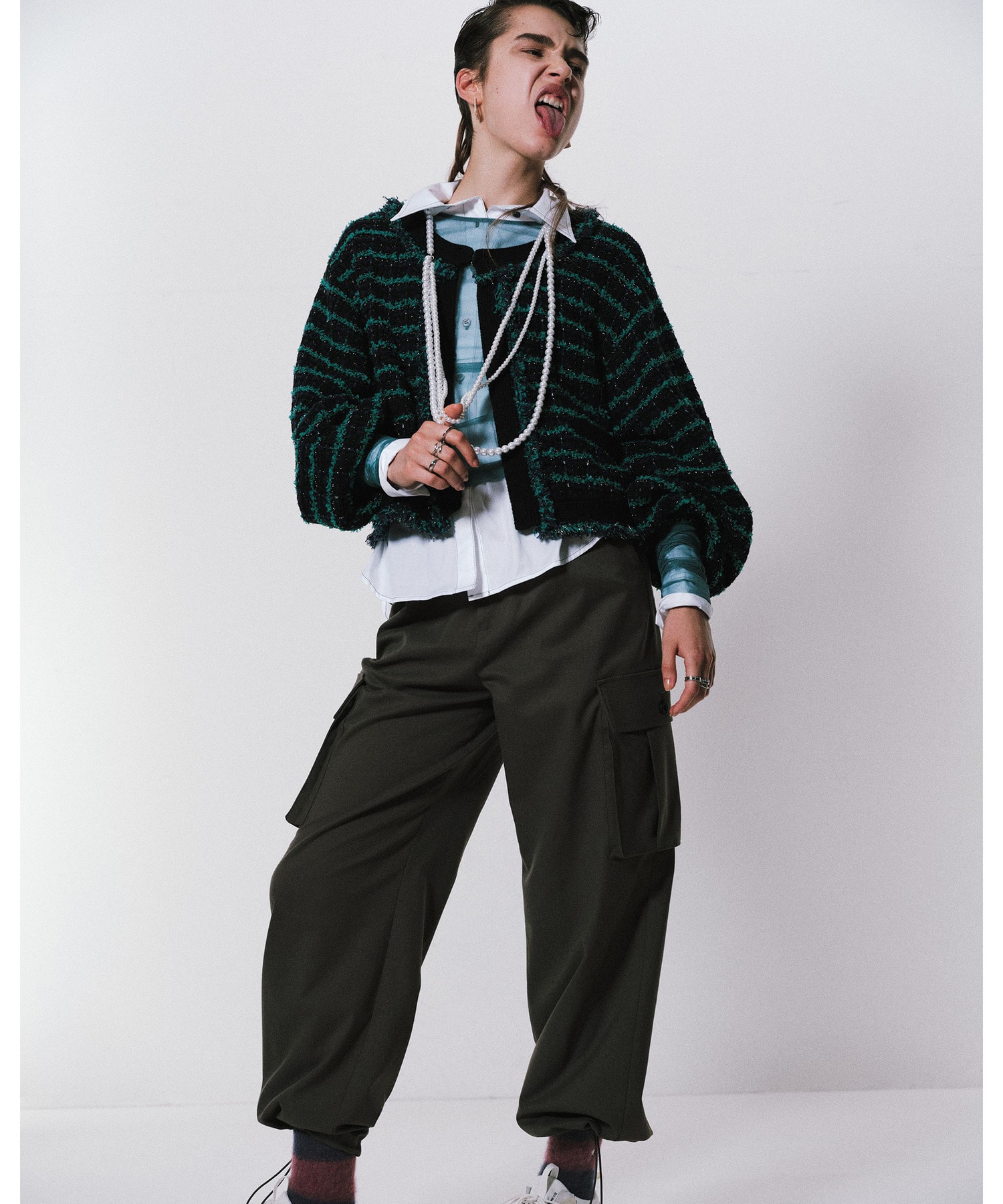 OXFORD COLORED STITCHING SHIRT｜CONVERSE TOKYO (コンバース