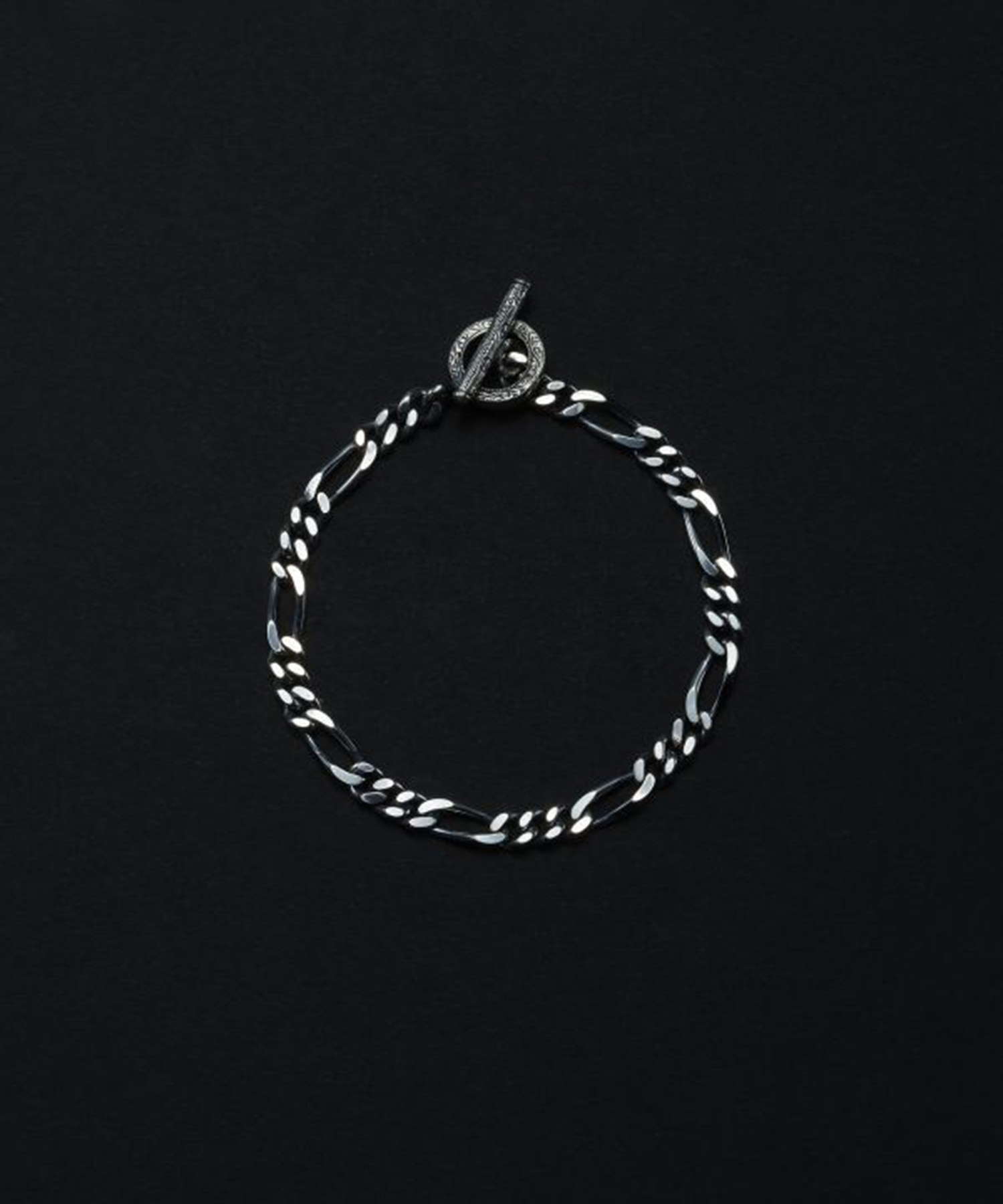 Figaro Wide Chain Bracelet(M SILVER): Antidote BUYERS CLUB: MENS