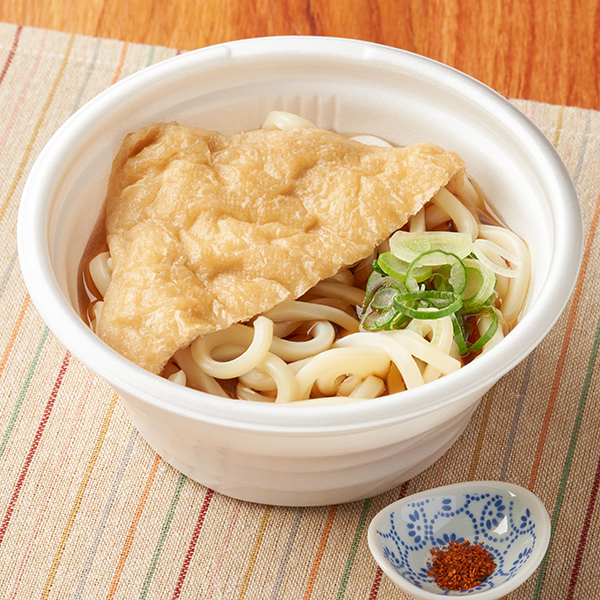 釜炊きお揚げのミニきつねうどん【ファミリーマート】ミニサイズが