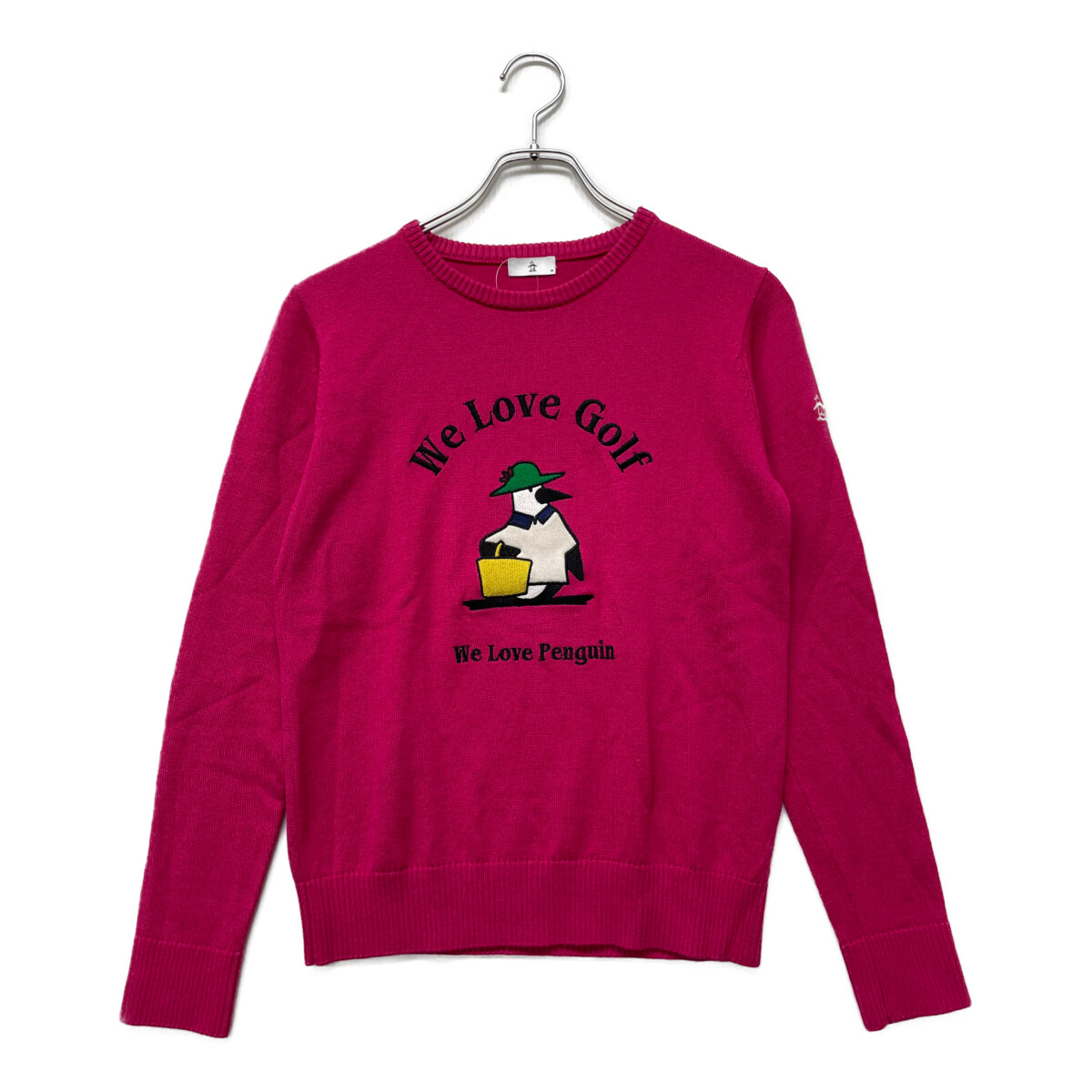 中古 レディース マンシングウェア Munsing wear セーター M ピンク