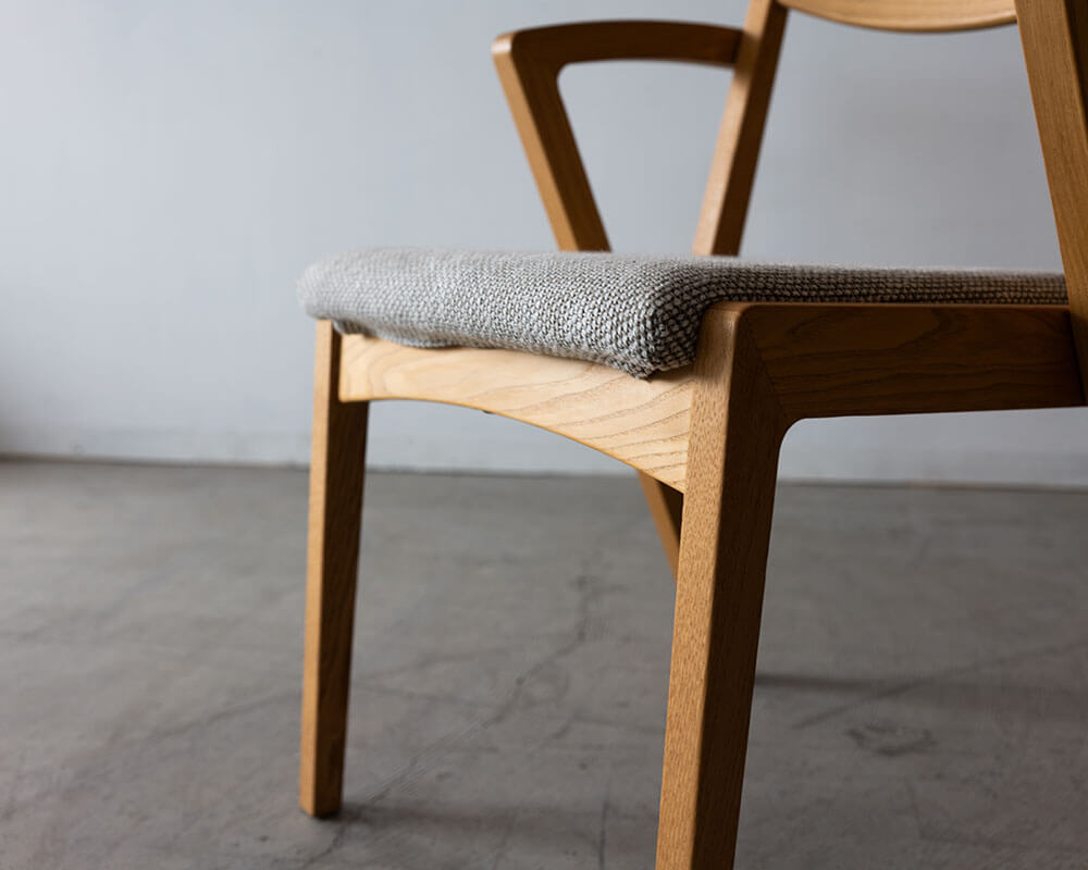 LARGO TASTOチェア クリ材 DC315-1W42 Cランク（AF826）ナガノ