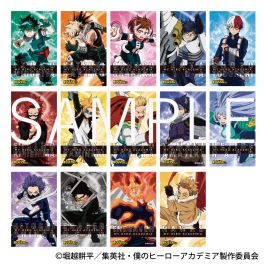 シャープ公式通販】 僕のヒーローアカデミア メモリアルクリアカード