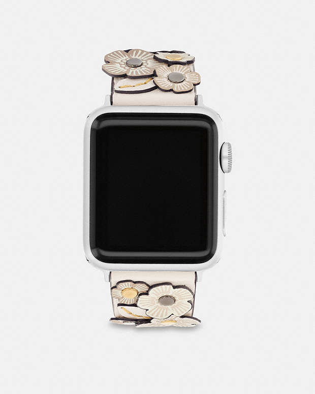 公式】COACH – コーチ | APPLE WATCH® ストラップ・ティー ローズ・38MM