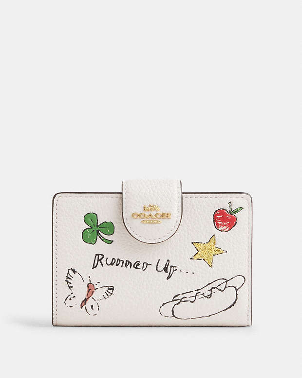 公式】コーチアウトレット | ミディアム コーナー ジップ ウォレット