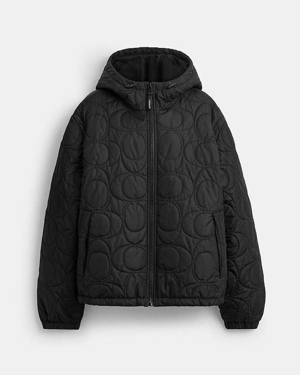 公式】COACH – コーチ | キルテッド シグネチャー パッファー