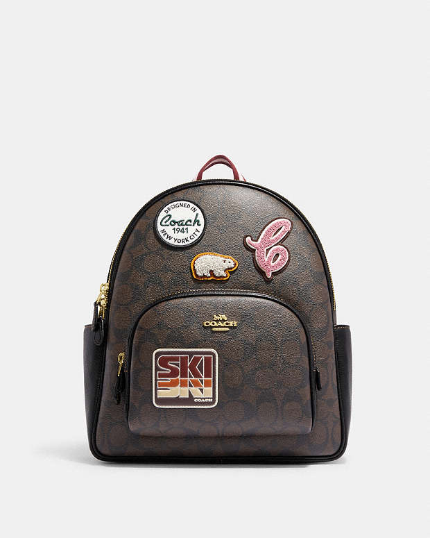公式】コーチアウトレット | コート バックパック・シグネチャー