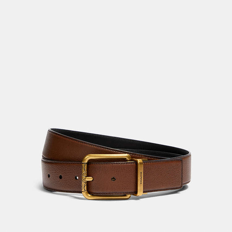 COACH® Outlet | Square Roller Buckle Cut To Size Reversible Belt