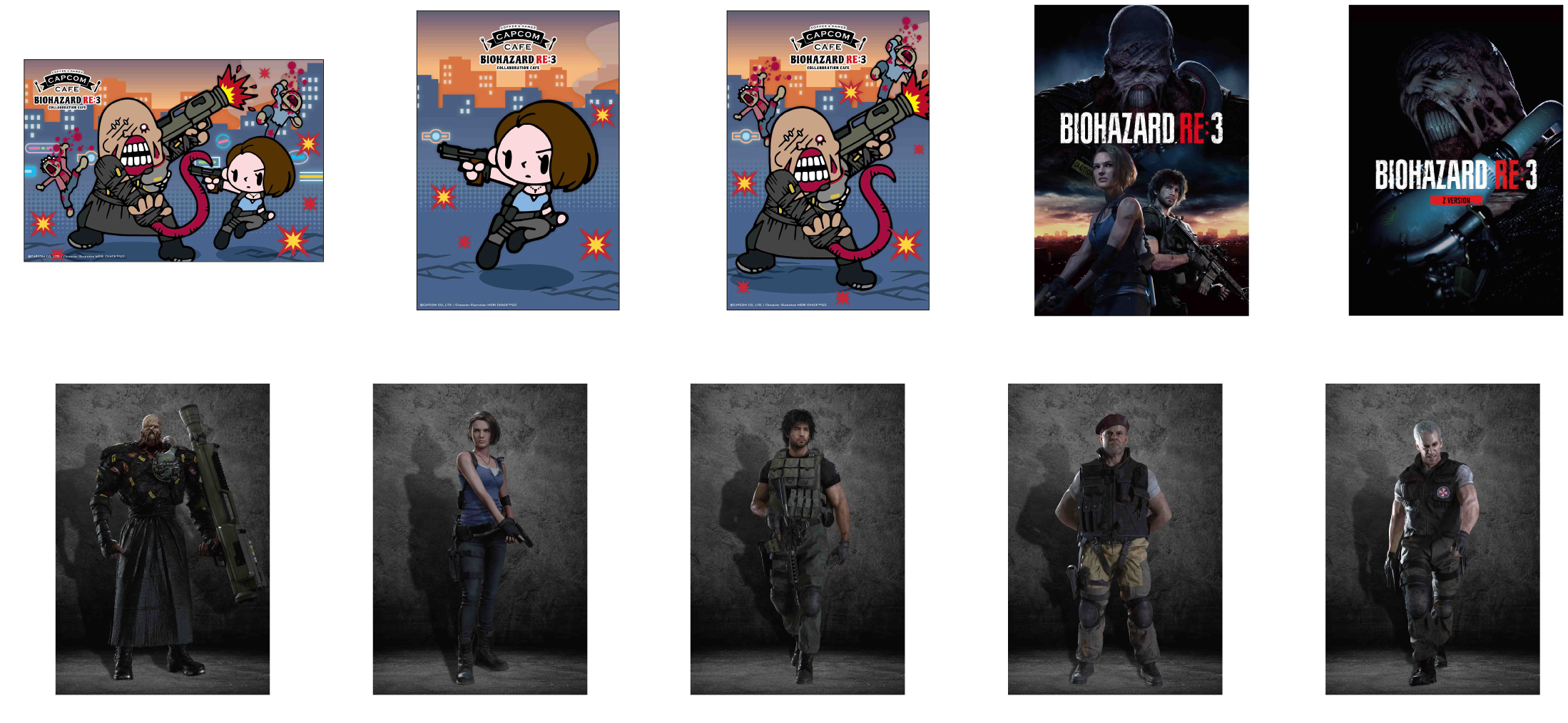 開催期間延期】『バイオハザード RE:3』×カプコンカフェ コラボカフェ