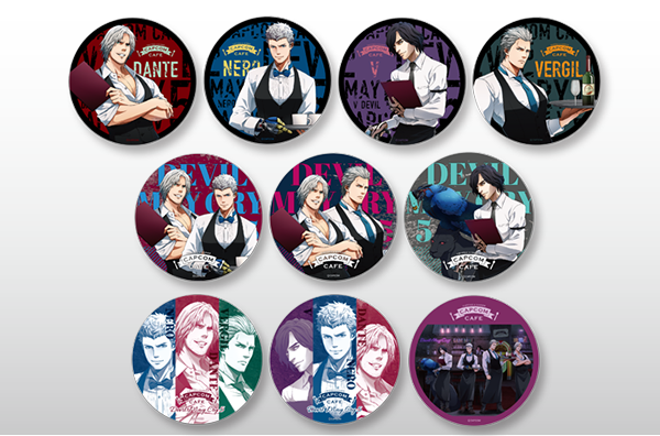 デビルメイクライ ダンテ 缶バッジ カプコンカフェ 5弾 デビル