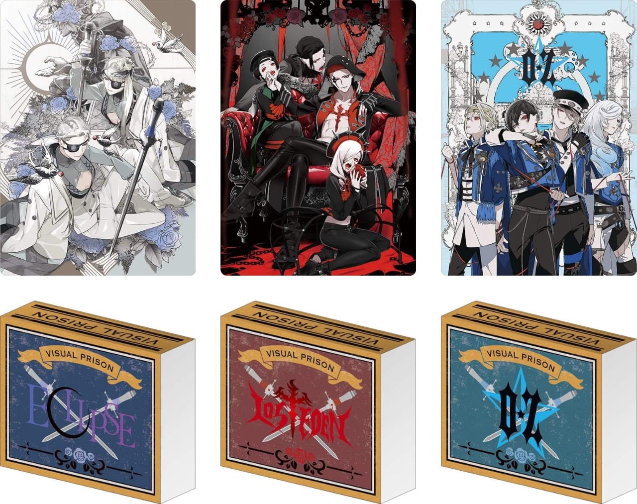 ヴィジュアルプリズン 美麗イラストやレトロ風の新作グッズ 3月発売!