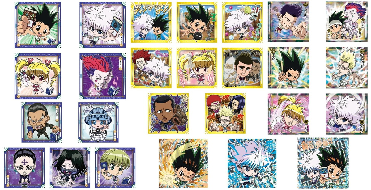 HUNTER×HUNTER シールvol.3 グリードアイランド編 コンプセット HUNTER
