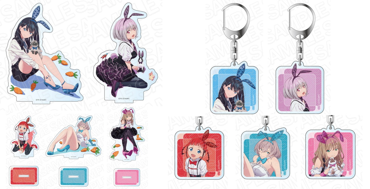 グリッドマン & ダイナゼノン「Rabbit Ver」描き下ろしグッズ 7月発売!