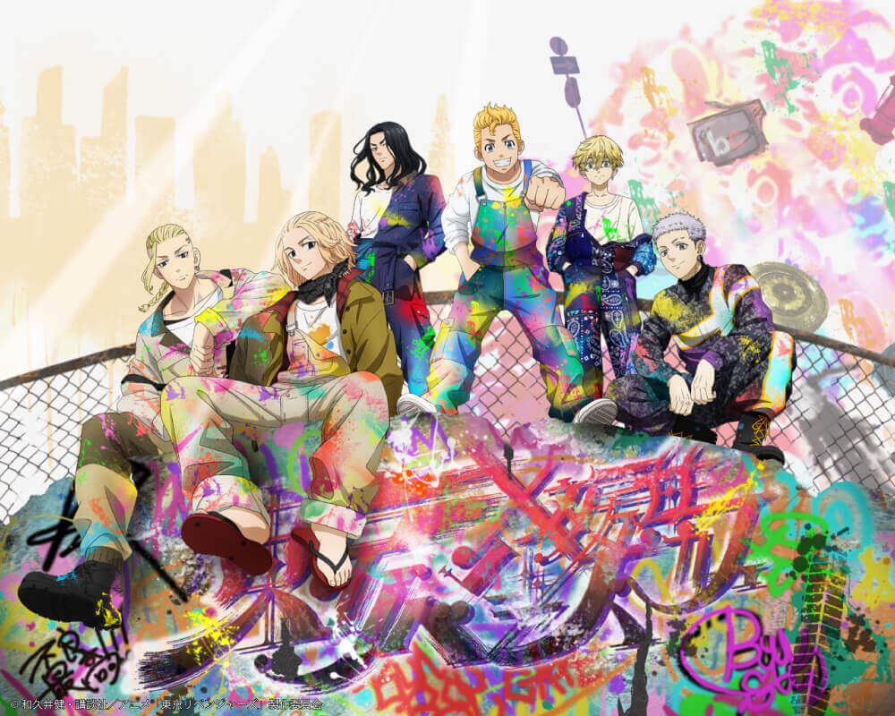 東京リベンジャーズ × 文房具カフェ 4月1日より描き下ろしコラボ開催!