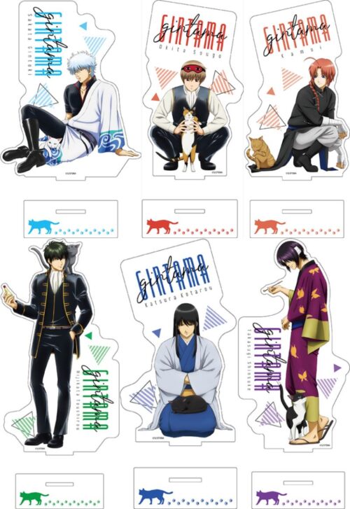 銀魂 銀さん達が猫と戯れる「Cat ver.」のイラストグッズ 9月発売!