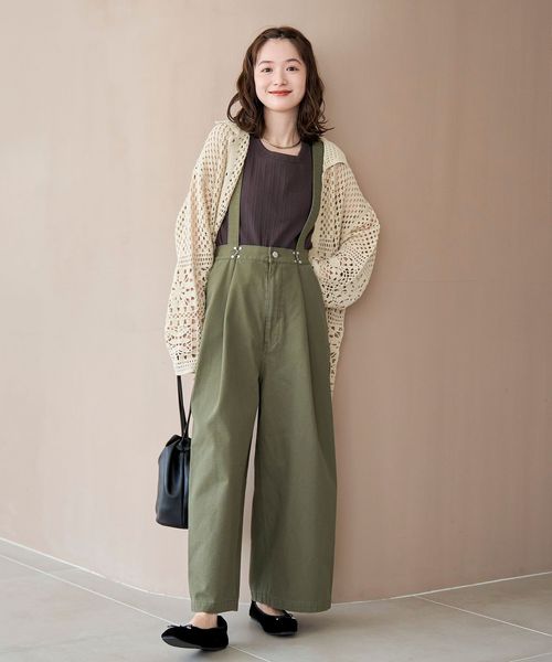 SMITH'S（スミス）別注】サスペンダー付きパンツ