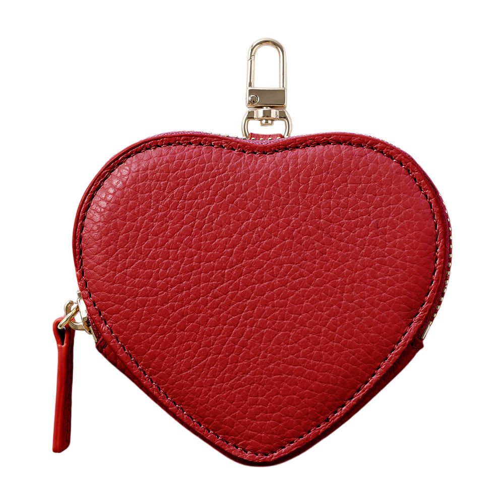 本革 イタリアンシュリンクレザー ハート型ポーチ – COVERARY