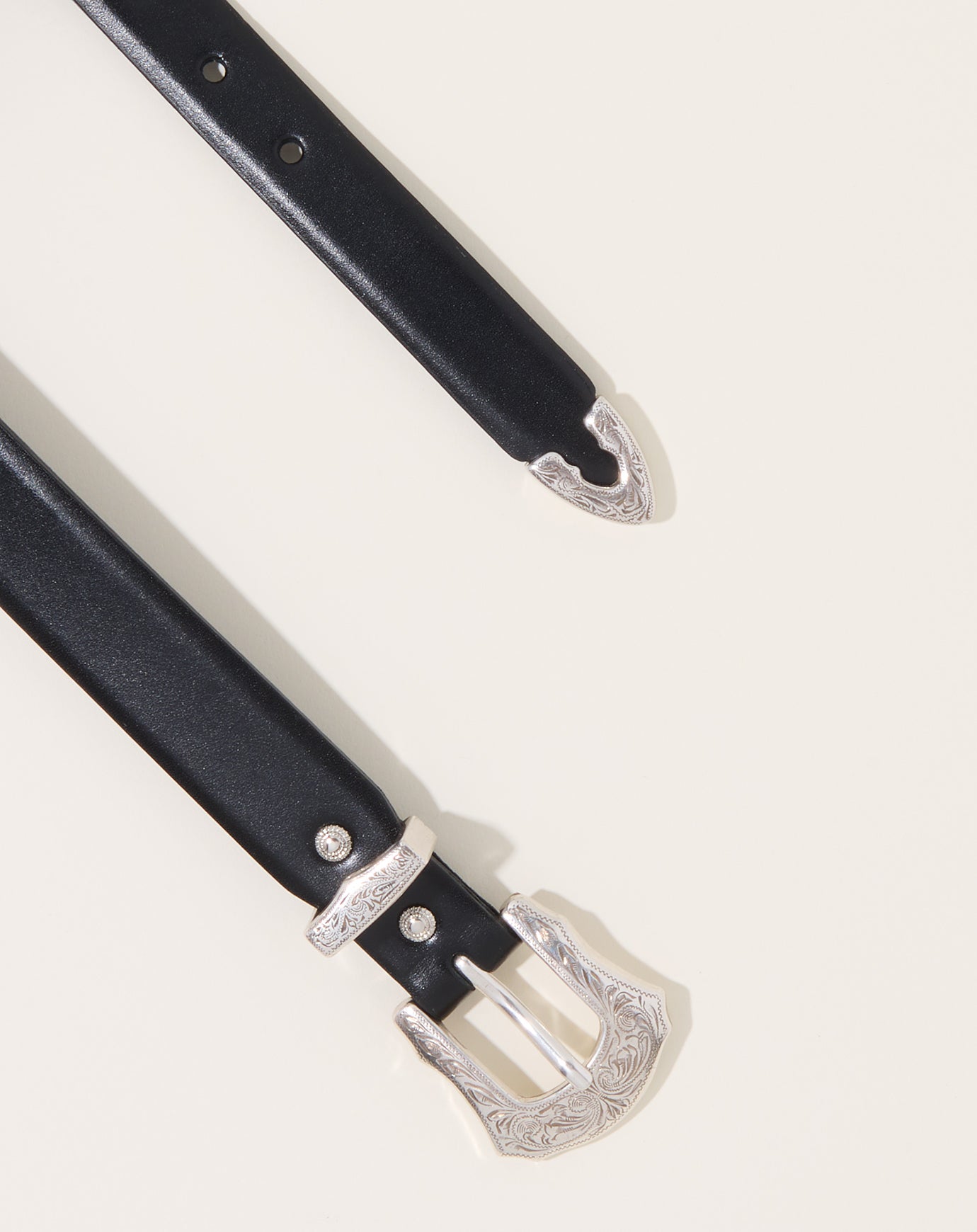 Metal Buckle Belt in Black | TOGA Archives | Covet + Lou | Covet + Lou
