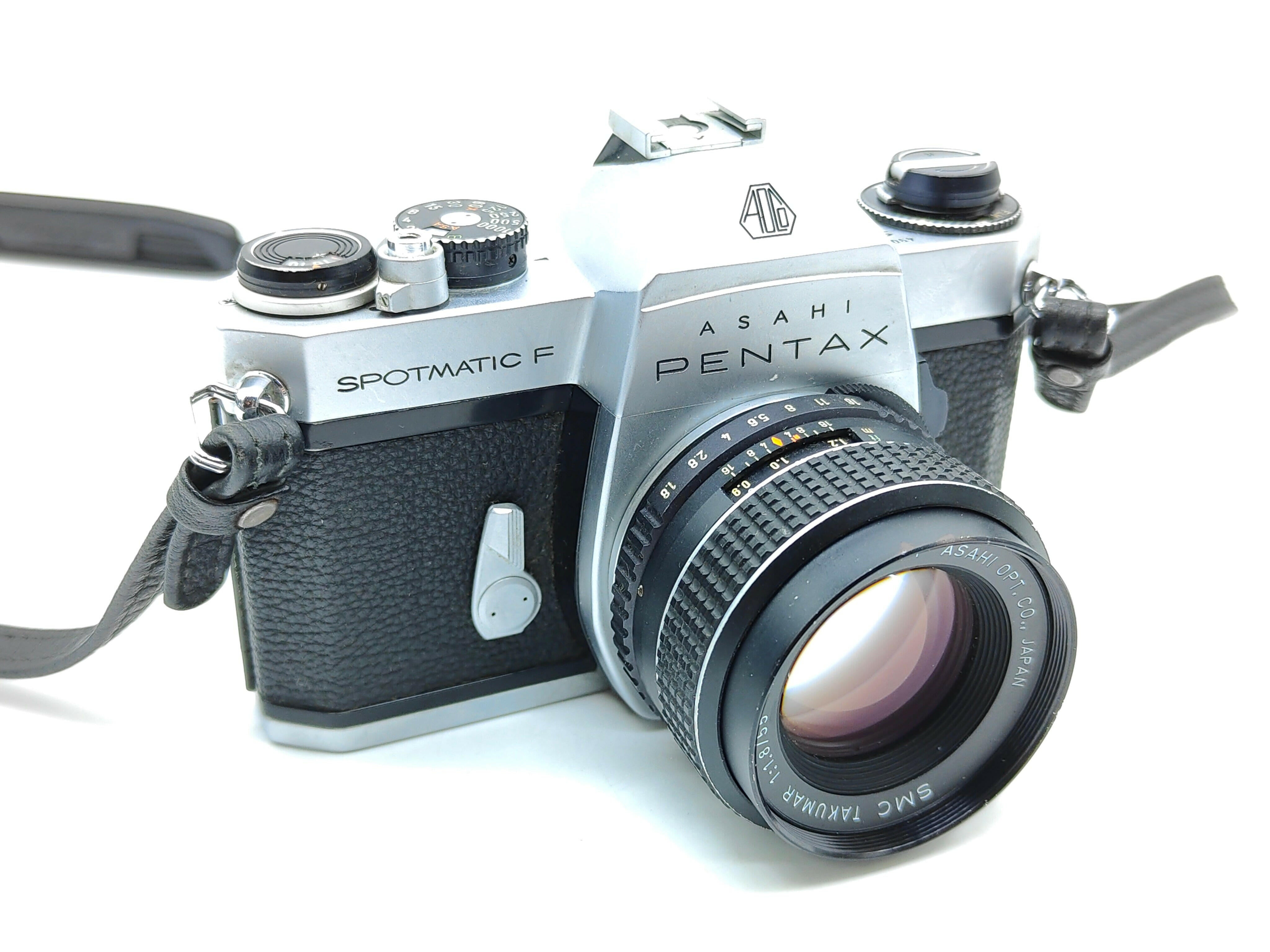 Pentax Spotmatic F SLR film camera + 55mm f/1.8 | Classic Cameras AU