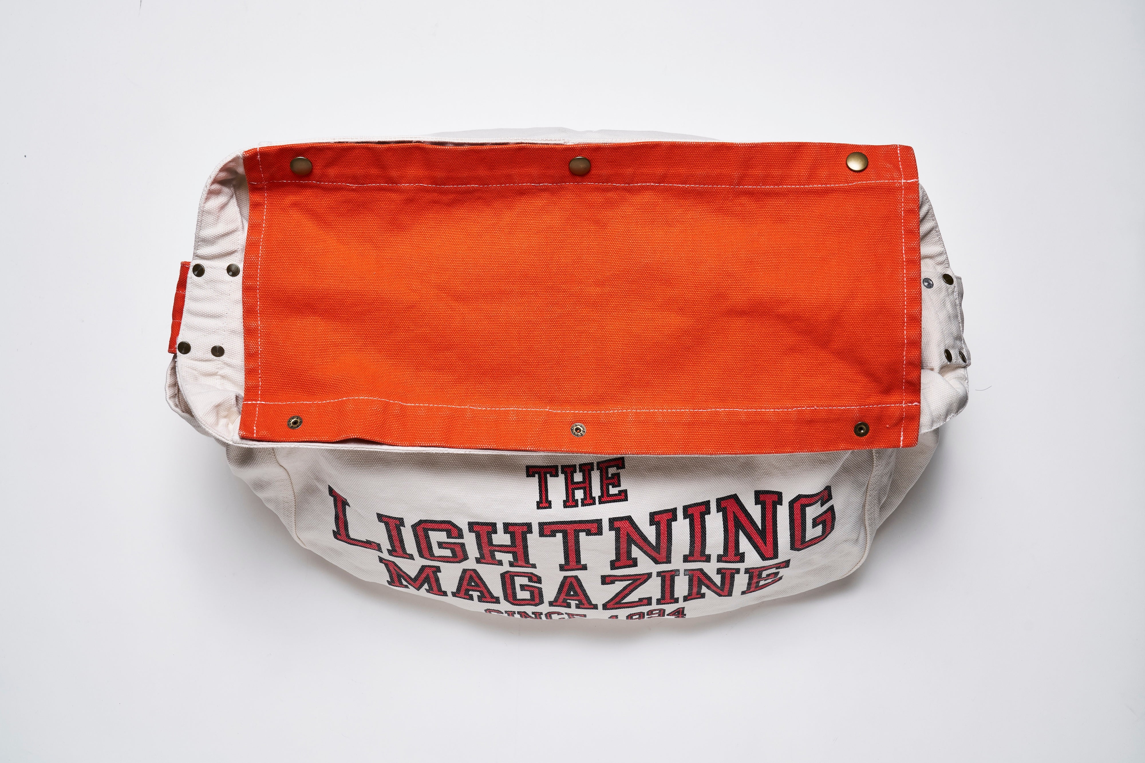 Lightning × California Sportswear ニュースペーパーバッグ 2トーン