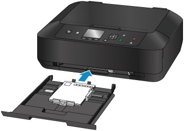 インクジェットプリンター】用紙をセットする (PIXUS MG6930)