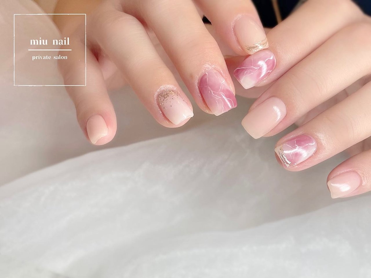 フレンチ/ネオンカラー - 神戸元町三ノ宮 / miu nailのネイルデザイン